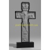 Купить резной крест гранитный с распятьем большой (120х60)