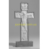 Купить резной крест гранитный с распятьем большой (120х60)