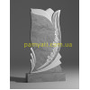 Купить резной памятник гранитный бутон с розами (120х60)