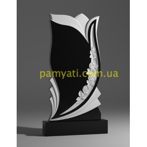 Купить памятник 3d модель с розами